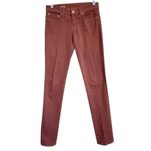 Red Engine Jeans Cayenne Mauve Low Rise Skinny Jeans Women’s Size 25